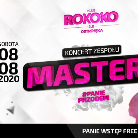 Klub Rokoko 2.0 Ostrołęka zaprasza na Koncert Zespołu Masters