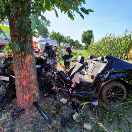 Poważny WYPADEK na DK-7 na Mazowszu