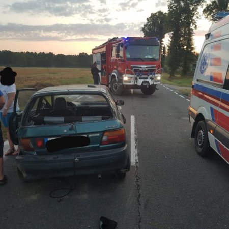 Wypadek. Poszkodowane trzy osoby. W akcji śmigłowiec LPR