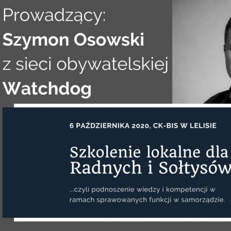 Szkolenie lokalne dla radnych i sołtysów z powiatu ostrołęckiego