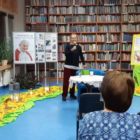 "Noc Bibliotek" w Miejsko - Gminnej Bibliotece Publicznej w Myszyńcu [ZDJĘCIA]