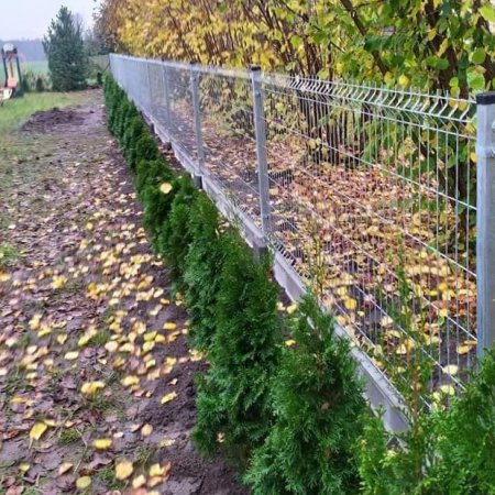 Nowe ogrodzenie terenu świetlicy wiejskiej w Daniszewie