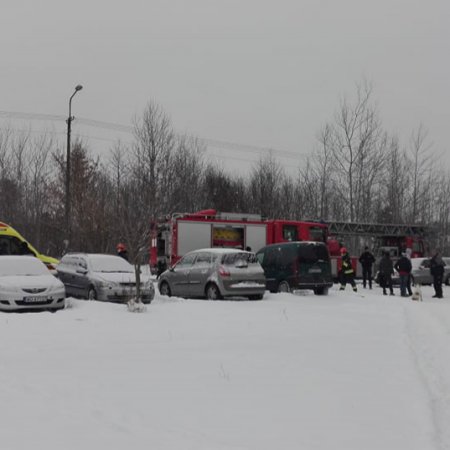 Pożar w bloku socjalnym przy ulicy Padlewskiego [ZDJĘCIA]