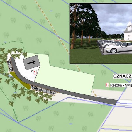 Kościół w Kamiance będzie miał nowy parking