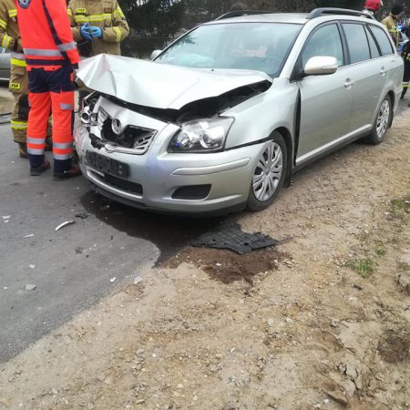 Wypadek pod Przasnyszem. Wśród poszkodowanych dziecko [ZDJĘCIA]