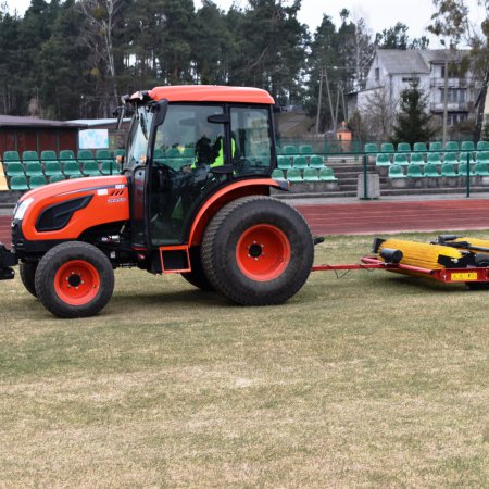 Renowacja stadionu w Kadzidle [ZDJĘCIA]