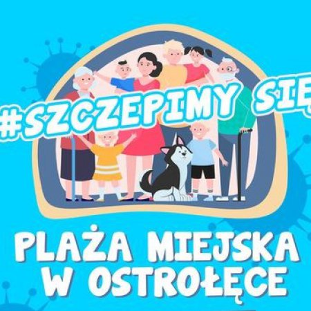 Szczepimy się na plaży miejskiej