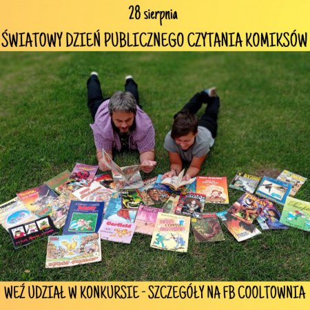 Światowy Dzień Publicznego Czytania Komiksów w Ostrołęce. Można wygrać nagrody!