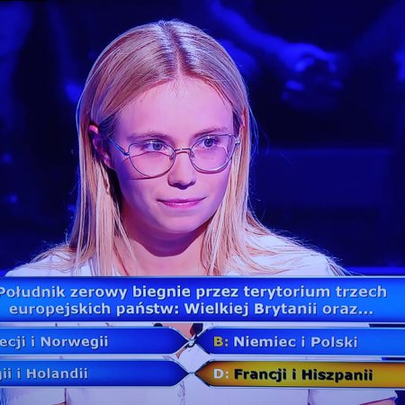 Dominika Paździor z Ostrołęki zagrała w "Milionerach". Jak jej poszło? [WIDEO]