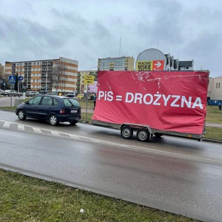 PiS równa się drożyzna. Akcja Platformy Obywatelskiej dotarła też do Ostrołęki