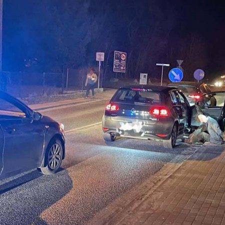 Policyjna obława za samochodowym złodziejem [ZDJĘCIA]