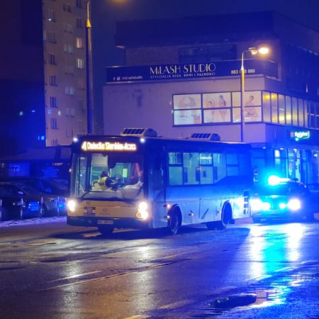 Ostrołęka: Policyjne kontrole w miejskich autobusach [FOTO]