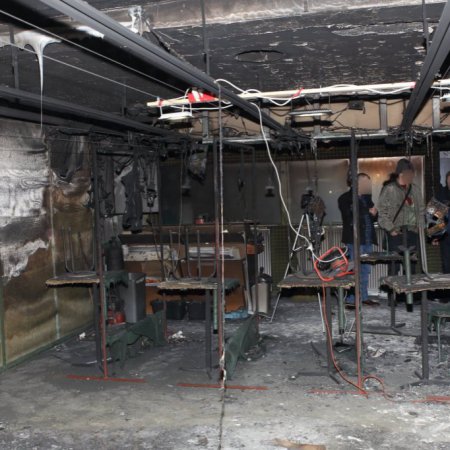 Pożar w strzelnicy. "Obrońca" tymczasowo w Kadzidle