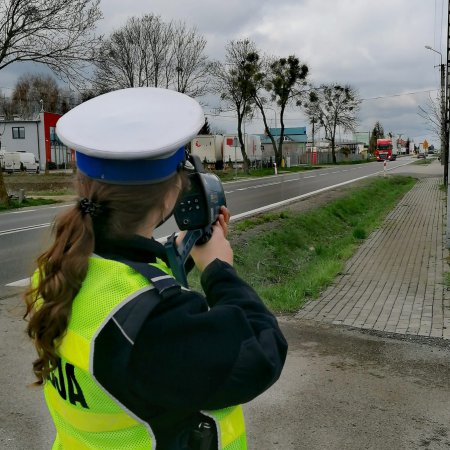 Kaskadowy pomiar prędkości. 99 kontroli ostrołęckich policjantów
