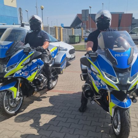 Nowe szybkie motocykle w ostrołęckiej policji! [WIDEO, ZDJĘCIA]