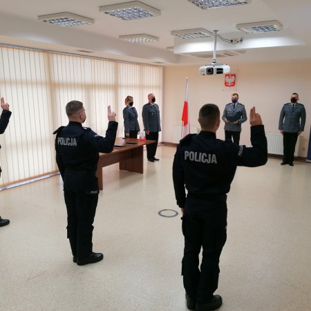 Świeża krew w ostrołęckiej policji [ZDJĘCIA]