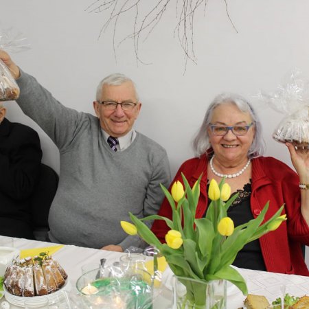 Spotkanie Wielkanocne w Dziennym Domu ,,Senior+" w Olszewie-Borkach [ZDJĘCIA]