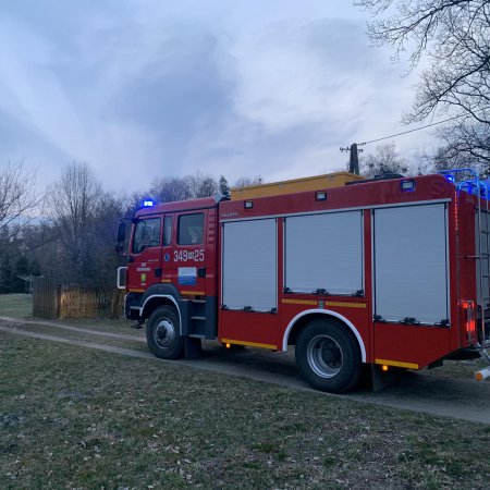 Awaria pieca CO przyczyną strażackiej interwencji pod Baranowem