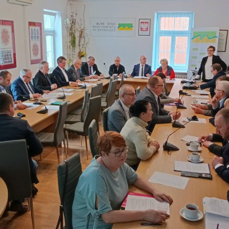 Trwa XLVII sesja Rady Powiatu w Ostrołęce 