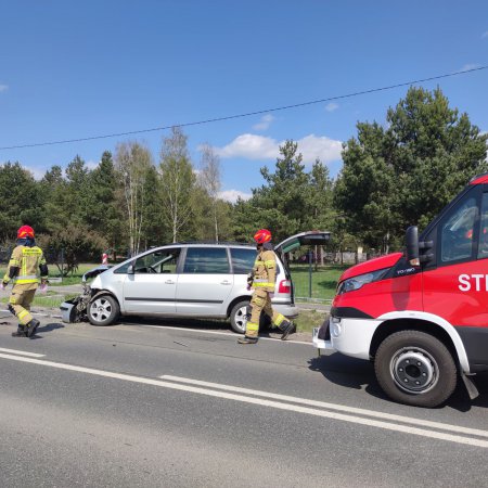 Wypadek w Antoniach. Zdecydował brak bezpiecznego odstępu [ZDJĘCIA]