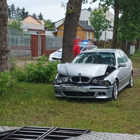 Ostrołęka znów zablokowana. Wszystko przez kraksę na “krajówce” za miastem [ZDJĘCIA]