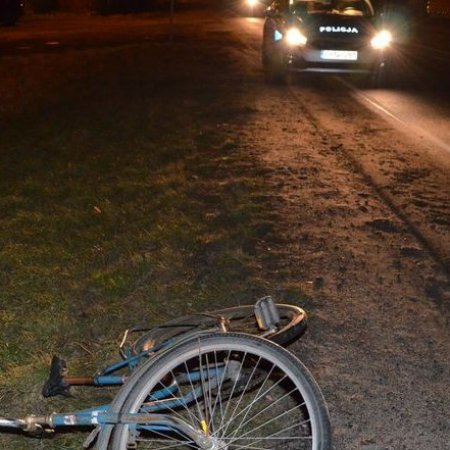 Potrącenie rowerzystki w Sierakowie. W akcji śmigłowiec LPR