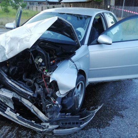 Wypadek w Blochach. Poszkodowana jedna osoba [ZDJĘCIA]