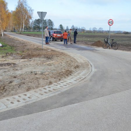 Gmina Kadzidło: Nowa droga asfaltowa w Czarni [ZDJĘCIA]