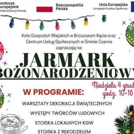 Jarmark Bożonarodzeniowy w Czarni