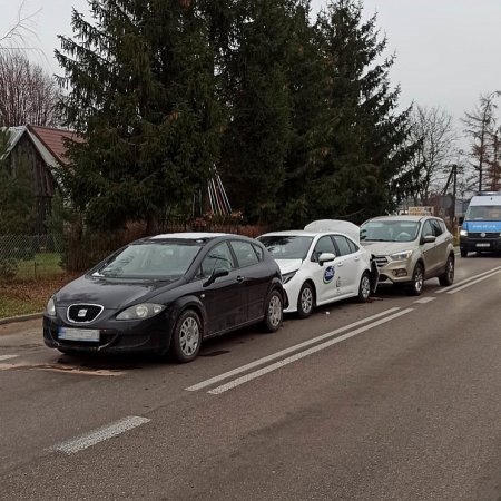 Wypadek w Żabinie. Ucierpiała jedna osoba