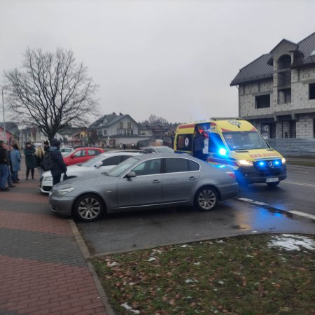 Wypadek przy szkole na osiedlu Centrum [ZDJĘCIA]