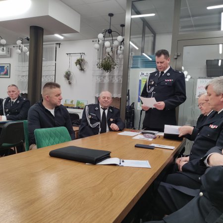 Zebranie strażackie OSP Rzekuń - w jednostce powstaje młodzieżowa drużyna pożarnicza [ZDJĘCIA]