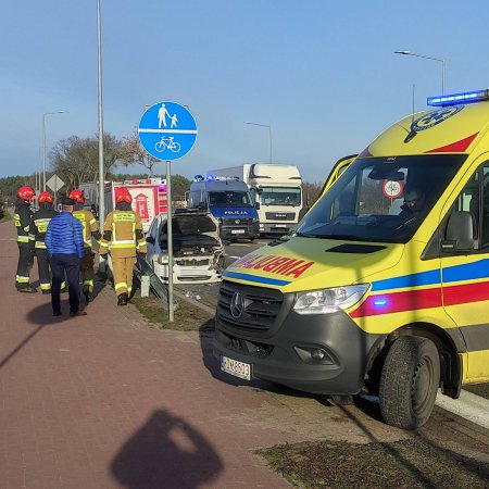 Wypadek w Drężewie. Sprawca otrzymał wysoki mandat [WIDEO, ZDJĘCIA]