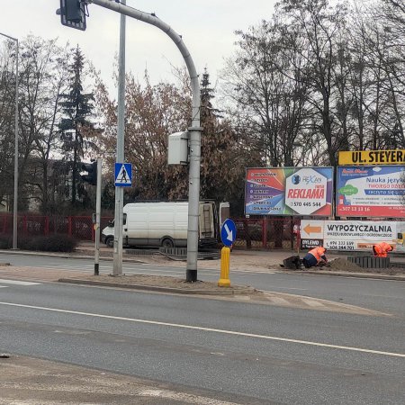 Uwaga! Nie działa sygnalizacja świetlna na jednym z dużych skrzyżowań w Ostrołęce
