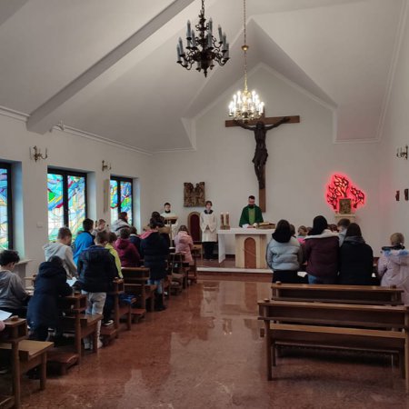 Młodzi parafianie z Klasztoru z wizytą w seminarium