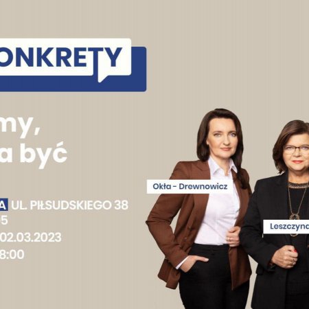 Spotkanie z posłankami KO w Ostrołęce. Jakie będą trzy konkrety?