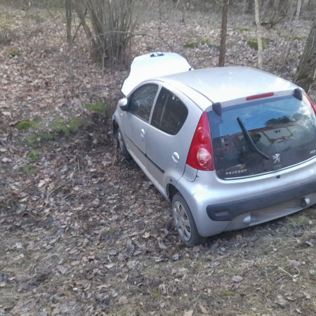 Wypadek pod Myszyńcem. Poszkodowana została jedna osoba [ZDJĘCIA]