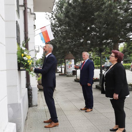 Hołd dla św. Jana Pawła II od władz Ostrołęki