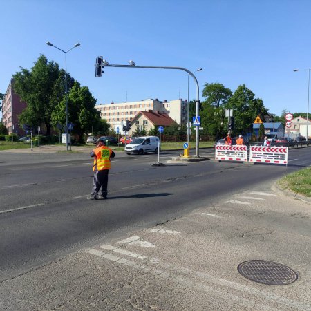 Remont ulicy Traugutta w Ostrołęce - reorganizacja ruchu [WIDEO, ZDJĘCIA]