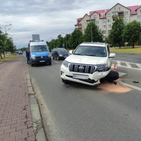 Wypadek na Alei Jana Pawła II. Są utrudnienia w ruchu! [ZDJĘCIA]