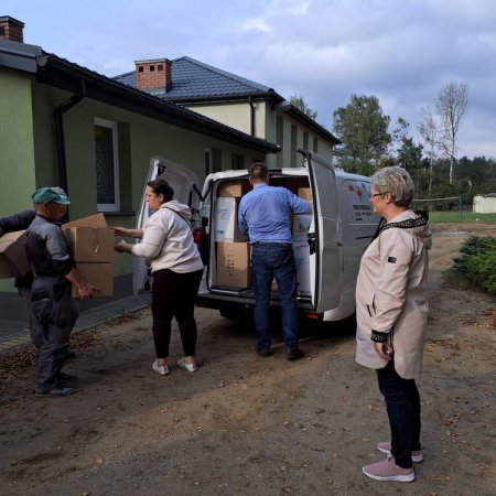 Gmina Baranowo przekazała swoją pomoc humanitarną dla uchodźców do Ukrainy [ZDJĘCIA]
