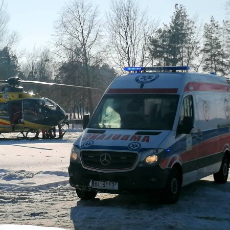 Dramatyczna akcja ratunkowa w Nowogrodzie. Lądował śmigłowiec LPR