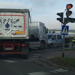 Wypadek na skrzyżowaniu Alei Wojska Polskiego z Kołobrzeską [ZDJĘCIA]