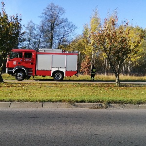 Interwencja strażacka do pożaru na osiedlu Centrum