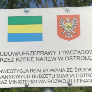 Uwaga kierowcy! Od 1 września zmiana w organizacji ruchu na przeprawie tymczasowej