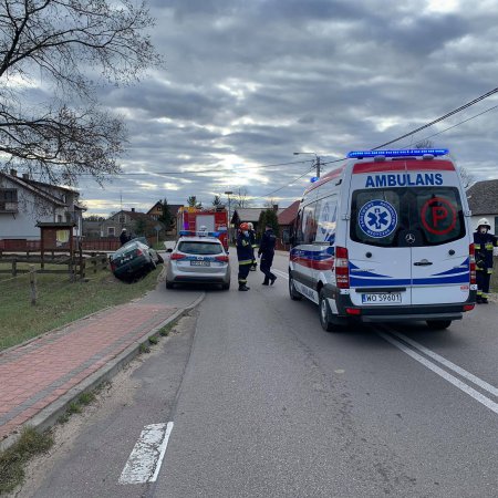 Wypadek pod Baranowem. Pijana sprawczyni trafiła do aresztu! 