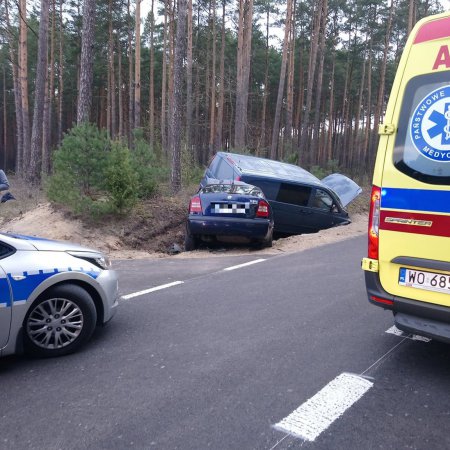 Wypadek w Łęgu Starościńskim [ZDJĘCIA]