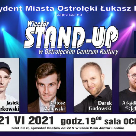 Pierwszy wieczór Stand-up w Ostrołęckim Centrum Kultury