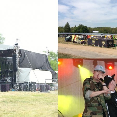 Plenerowa scena już gotowa na występy gwiazd! Dziś do Ostrołęki zawita Afromental i Roksana Węgiel [WIDEO, ZDJĘCIA]