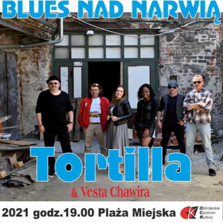 Koncert bluesowy nad Narwią. Wystąpi Tortilla & Vesta Chawira